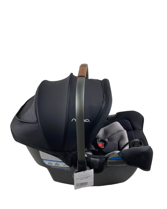 Shop Nuna PIPA rx Infant Car Seat with RELX Base, 2023, Caviar at Goodbuygears