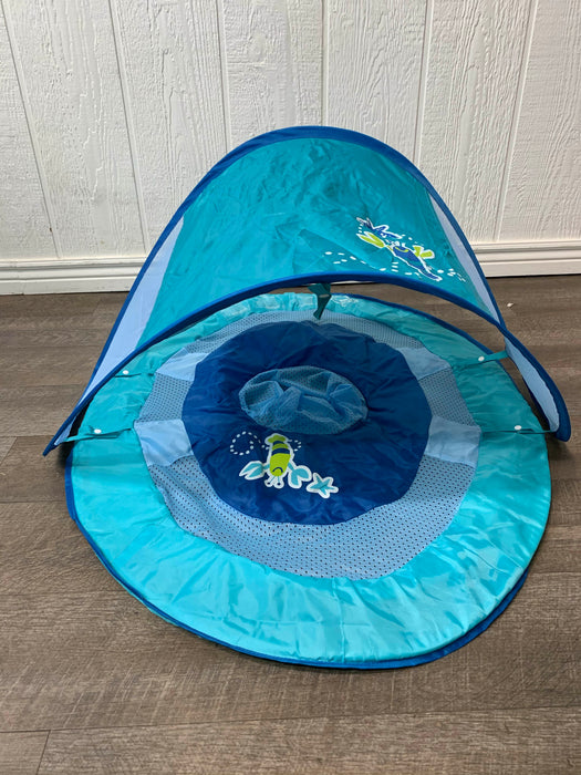 secondhand SwimWays Baby Spring Float with Sun Canopy