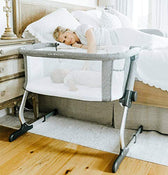 Shop Baby Delight Beside Me Dreamer Bassinet & Bedside Sleeper, Driftwood Grey at Goodbuygears