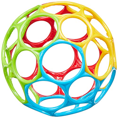 used Bright Starts Oball Classic, Red Yellow Green & Blue