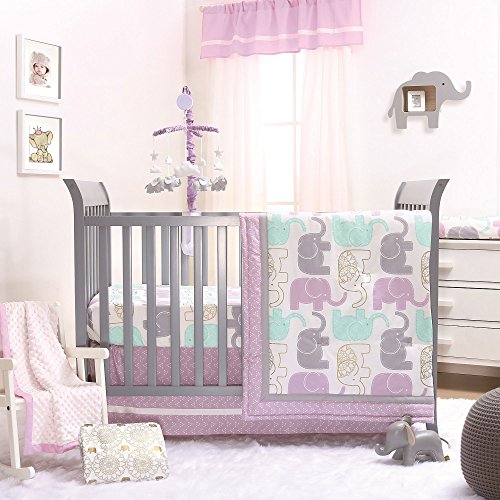Shop The Peanut Shell 4-Piece Crib Bedding Set, Arianna at Goodbuygears