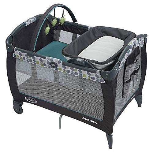 Graco Pack N Play Playard with Infant Bassinet & Changer,  Modern