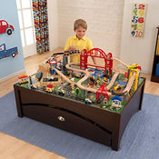 Shop KidKraft Metropolis Train Table and Set at Goodbuygears