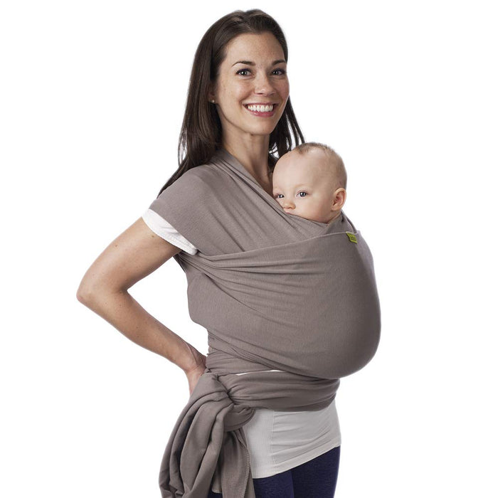 used Moby Wrap Baby Carrier, Caramel