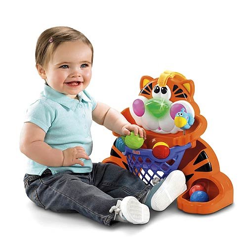 Shop Fisher Price Tippin Tiger Ball Toss at Goodbuygears