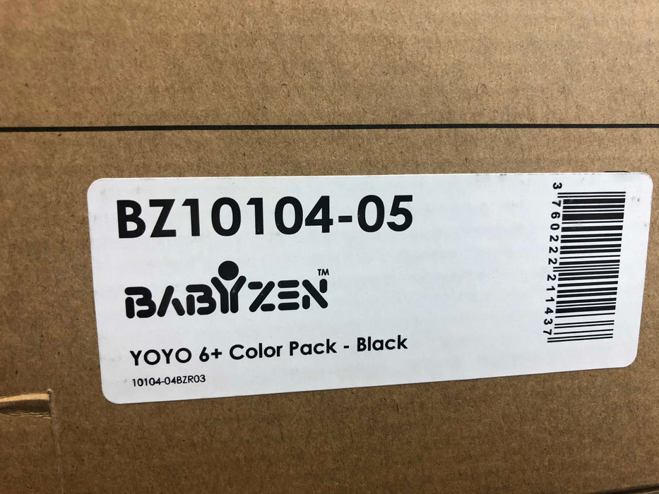Shop Babyzen YOYO 6+ Color Pack, Black at Goodbuygears