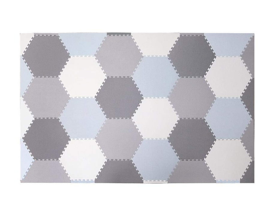 Baby Brielle Interlocking Hexagon Foam Tile Activity Mat