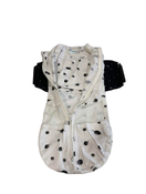 used Happiest Baby SNOO Sack, Small (5-12 lbs), Ivory Planets with Black Wings