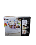 used Sassy Tummy Time Reversible Milestone Activity Gym