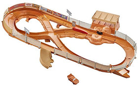 used Disney Pixar Cars 3 Thunder Hollow Cross-Cross Track Set