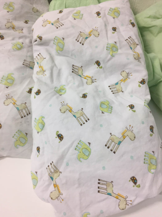 secondhand BUNDLE Fitted Crib Sheets
