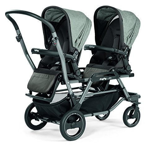 Peg Perego Duette SW Stroller, 2017, Atmosphere Grey