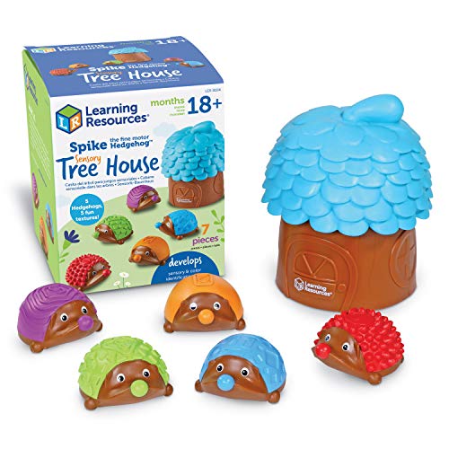 used Learning Resources Spike the Fine Motor Hedgehog Sensory Tree House
