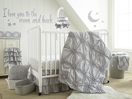 Levtex Baby Willow Five Piece Crib Set, White