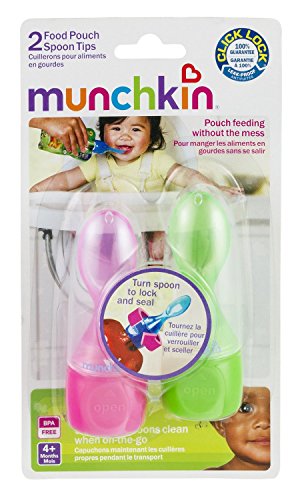 Shop Munchkin Click Lock Food Pouch Spoons at Goodbuygears