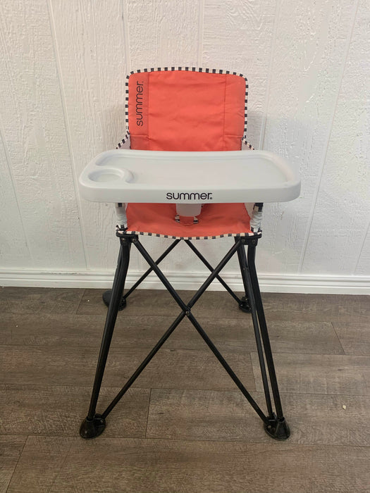 secondhand Summer Infant Pop 'n Sit Portable Highchair