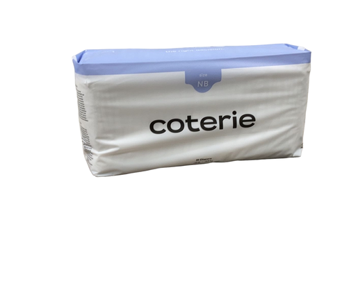 Shop Coterie Newborn Diapers, 31 Count, NB (<10lb|<4.5kg) at Goodbuygears