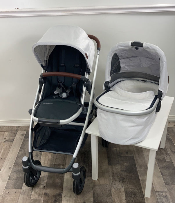 Shop UPPAbaby VISTA V2 Stroller, 2021, Bryce (White Marl) at Goodbuygears
