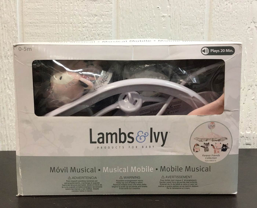Shop Lambs & Ivy Musical Crib Mobile, Forever Friends, Woodland Owl/Fox at Goodbuygears