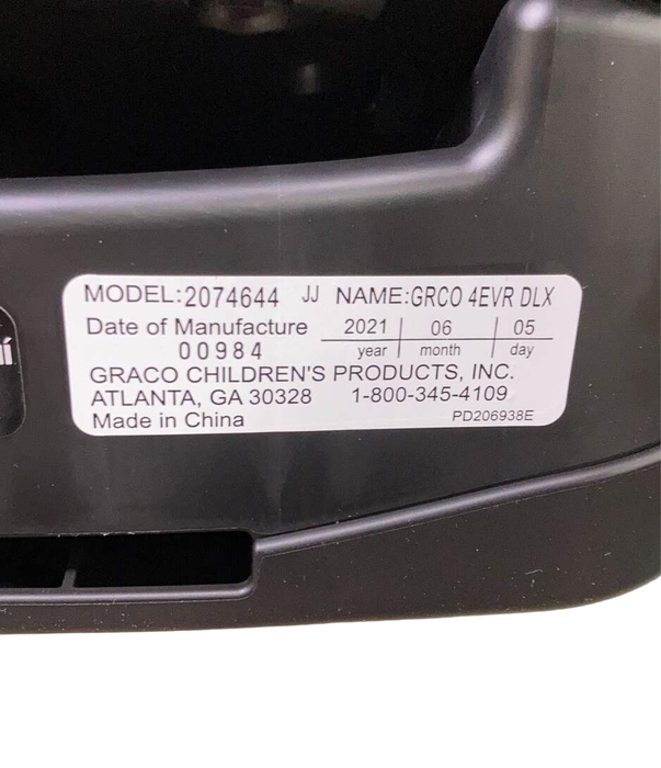 Shop Graco 4Ever DLX 4-in-1 Car Seat, 2021, Joslyn at Goodbuygears