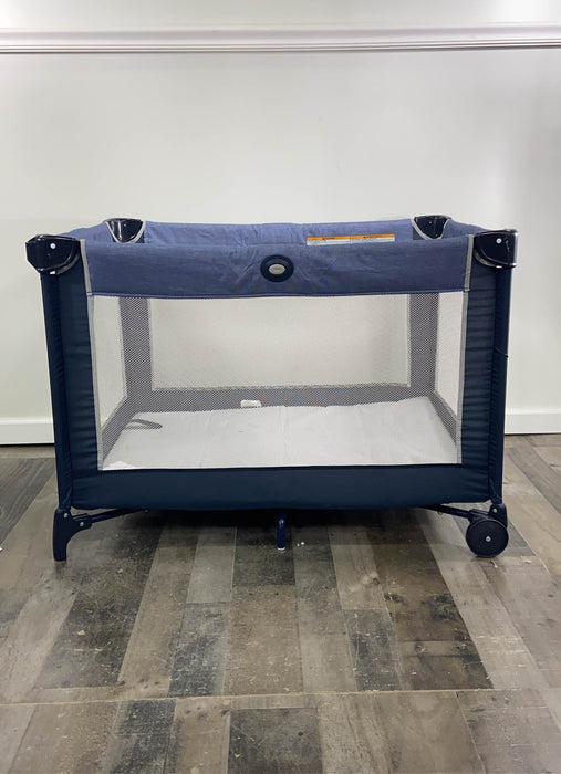 secondhand Graco Pack 'n Play Simple Solutions Portable Playard - HIDDEN NEEDS PHOTOS 4/13