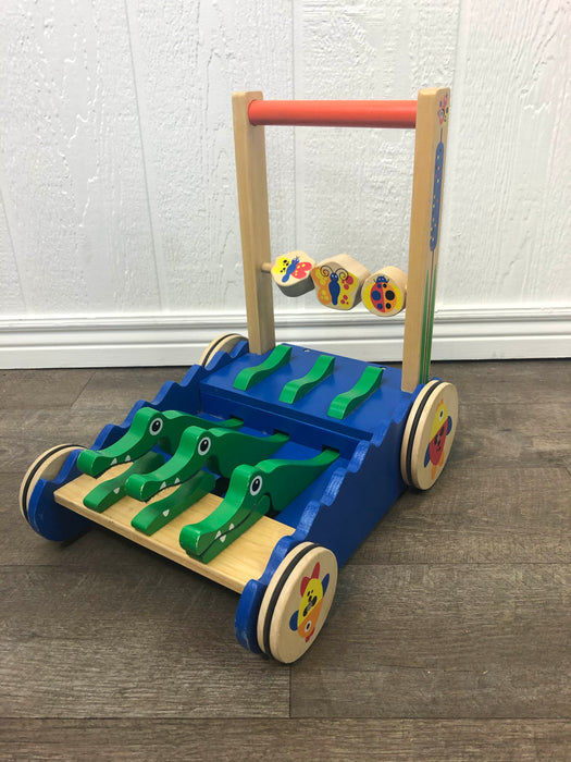 Shop Melissa & Doug Chomp and Clack Alligator Push Toy at Goodbuygears