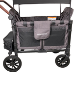 Shop Wonderfold W4 Luxe Quad Stroller Wagon, 2023, Charcoal Grey with Black Frame at Goodbuygears