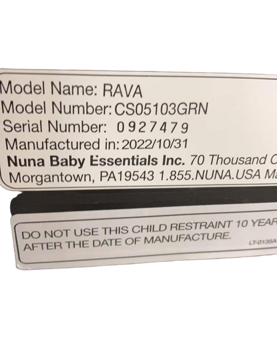 Shop Nuna RAVA Convertible Car Seat, Granite, 2022 at Goodbuygears