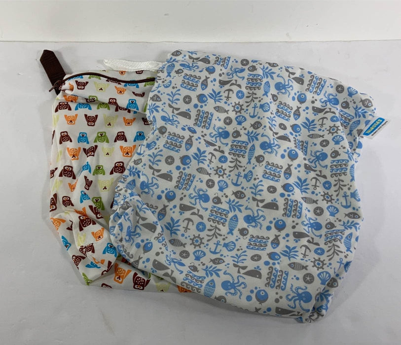 Shop Thirsties Deluxe Reusable Wet Diaper Bag, 2 Pack at Goodbuygears