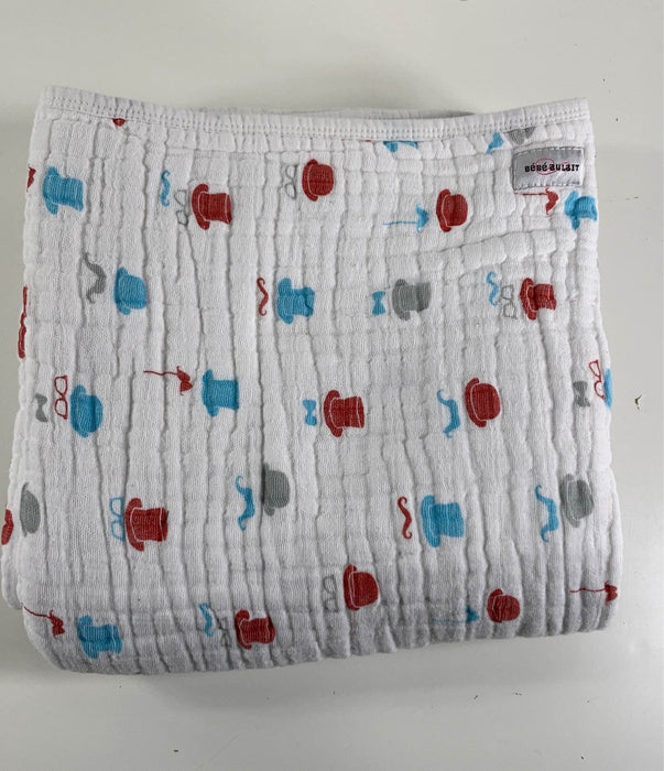 secondhand Bebe Au Lait Muslim Baby Swaddle, Set Of 2, Bowler & Polka