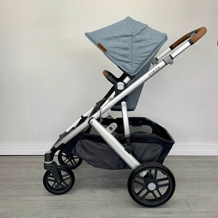 Shop UPPAbaby VISTA V2 Stroller, Gregory (Blue Melange) at Goodbuygears