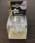 used Tommee Tippee Nipples, 2 Pack, 0m+ Extra Slow