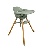Shop Lalo The Chair, Sage, Natural Wood at Goodbuygears