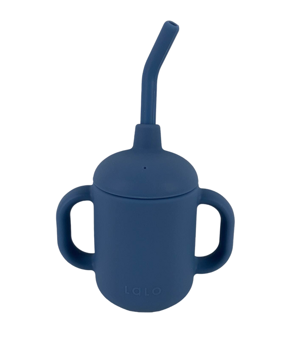 used Lalo Little Cup, Blueberry