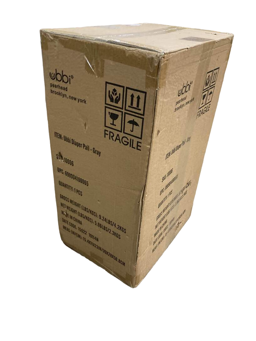 Shop Ubbi Diaper Pail, Gray at Goodbuygears