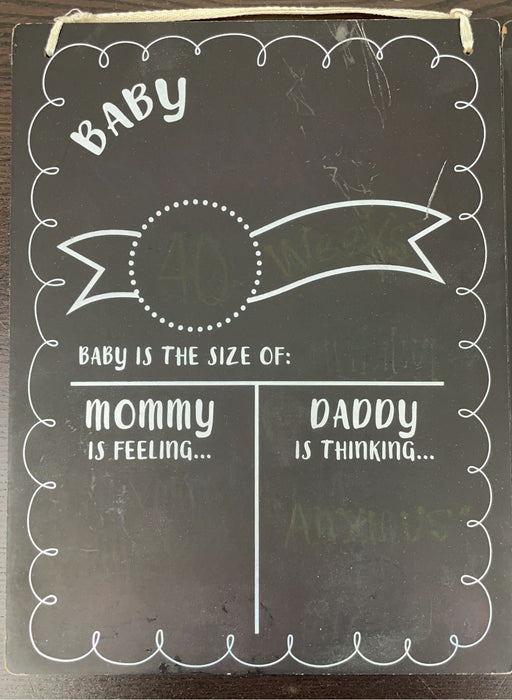 secondhand Monthly Milestone Chalkboard