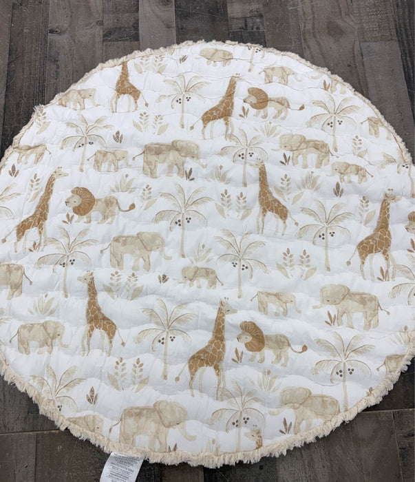 Shop Crane Baby Cotton Quilted Play Mat, Kendi (Safari Animal) at Goodbuygears