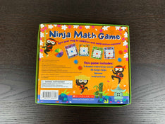 secondhand Scholastic Ninja Math Game