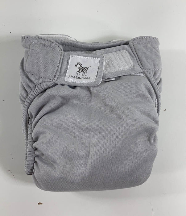 used Smart Nappy NextGen Hybrid Cloth Diaper Cover, With Inserts Size 2 8-15lbs