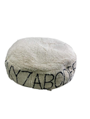 Shop Lorena Canals Pouf ABC Natural Black at Goodbuygears