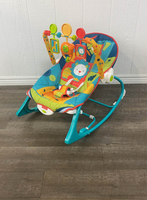 used Fisher Price Deluxe Infant To Toddler Rocker
