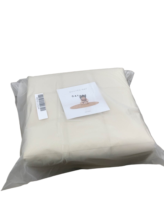 Shop Gathre Quilted Mini Mat, Square, Ivory at Goodbuygears