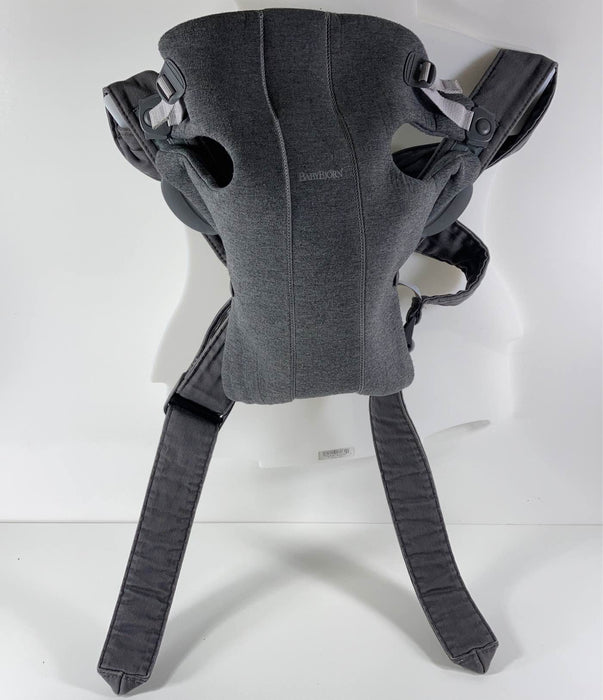 Shop BabyBjorn Baby Carrier Mini, Dark Gray 3D Jersey at Goodbuygears