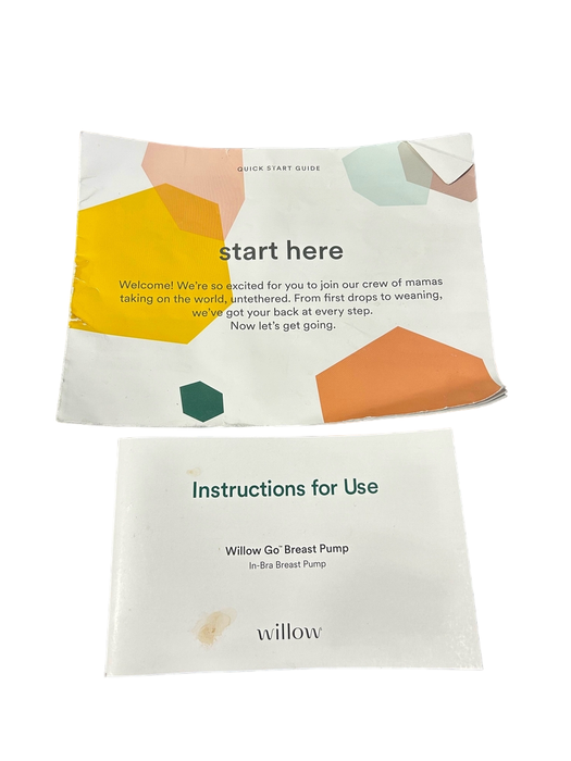 Willow Go Wearable Breast Pump, 21mm, Double