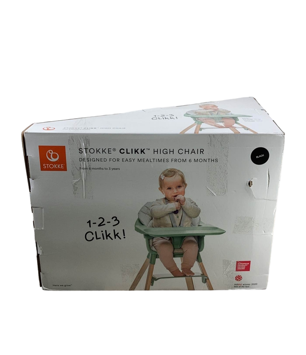 Shop Stokke Clikk High Chair, Midnight Black at Goodbuygears