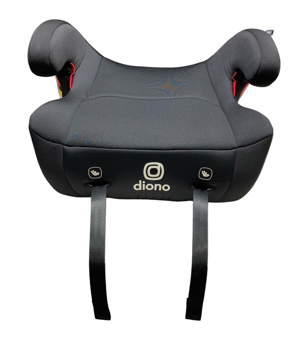 Shop Diono Solana 2 Backless Booster Seat, 2022, With LATCH, Black at Goodbuygears