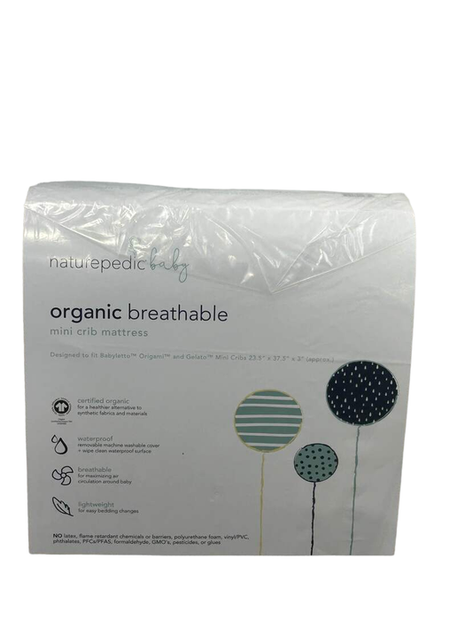 Shop Naturepedic Organic Mini Crib Mattress at Goodbuygears