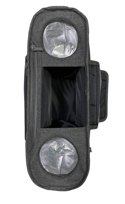 Wonderfold Parent Console, Charcoal Gray, 2 Seater (2 Cup Holders)