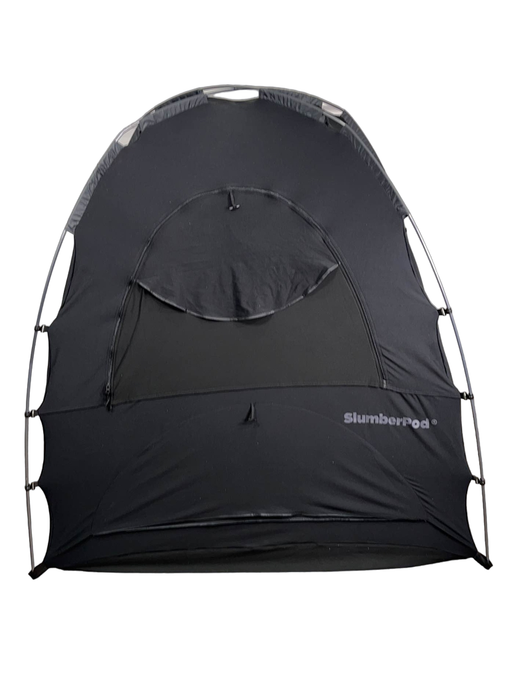 Shop SlumberPod 3.0 Sleep Canopy with Fan, Black with Gray Accents at Goodbuygears