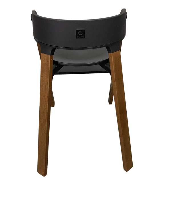 Shop Stokke Steps Chair, Black Golden Brown at Goodbuygears